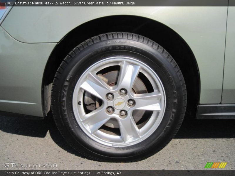 Silver Green Metallic / Neutral Beige 2005 Chevrolet Malibu Maxx LS Wagon