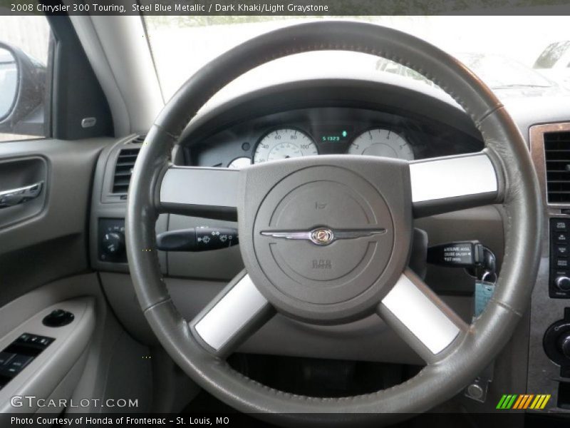 Steel Blue Metallic / Dark Khaki/Light Graystone 2008 Chrysler 300 Touring