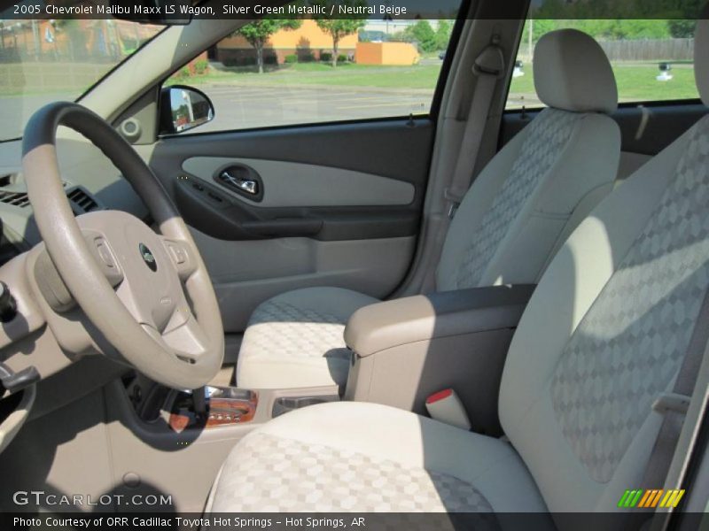 Silver Green Metallic / Neutral Beige 2005 Chevrolet Malibu Maxx LS Wagon