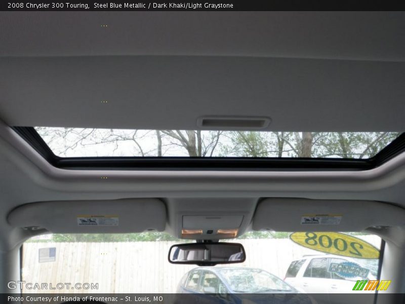 Steel Blue Metallic / Dark Khaki/Light Graystone 2008 Chrysler 300 Touring