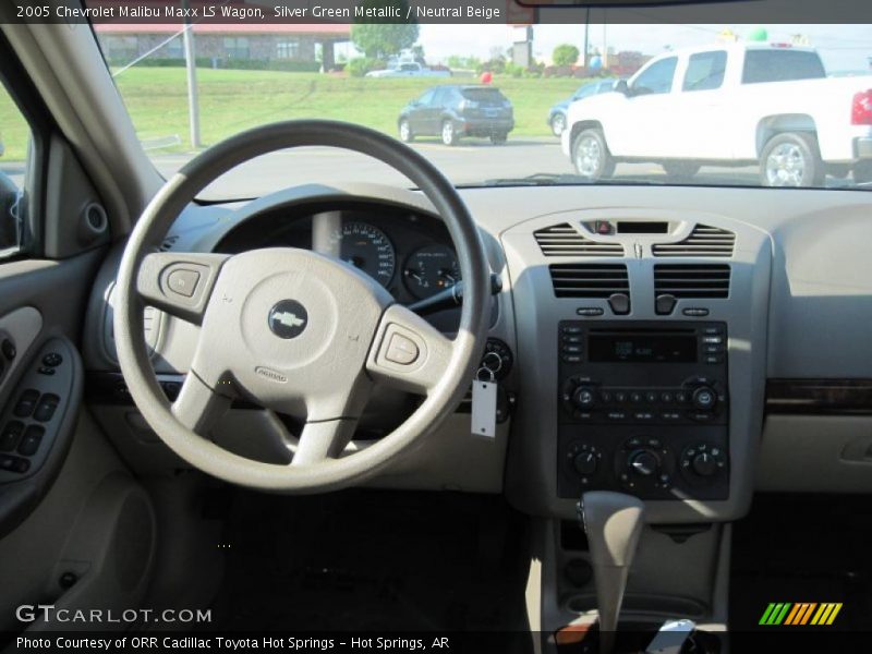 Silver Green Metallic / Neutral Beige 2005 Chevrolet Malibu Maxx LS Wagon