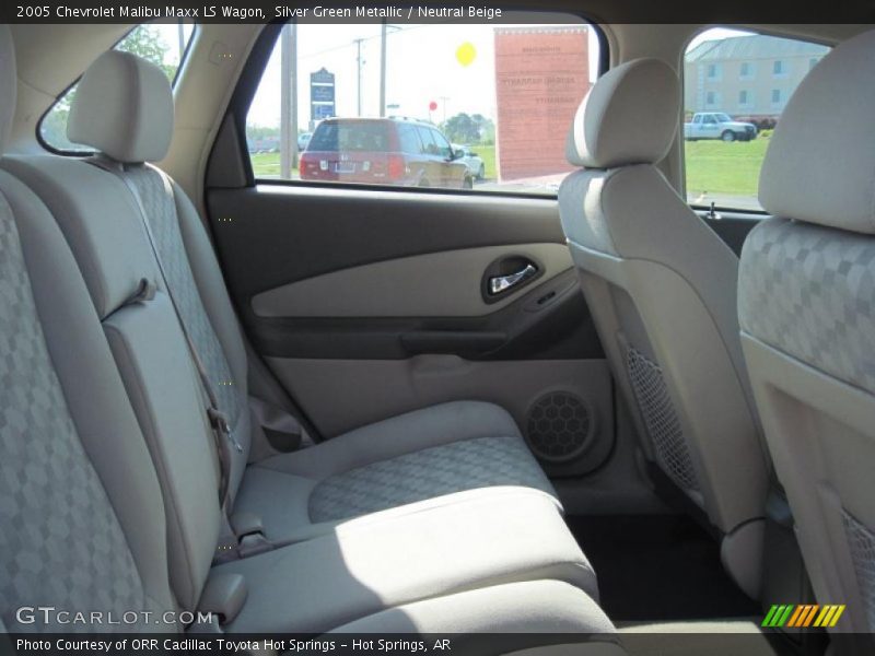 Silver Green Metallic / Neutral Beige 2005 Chevrolet Malibu Maxx LS Wagon