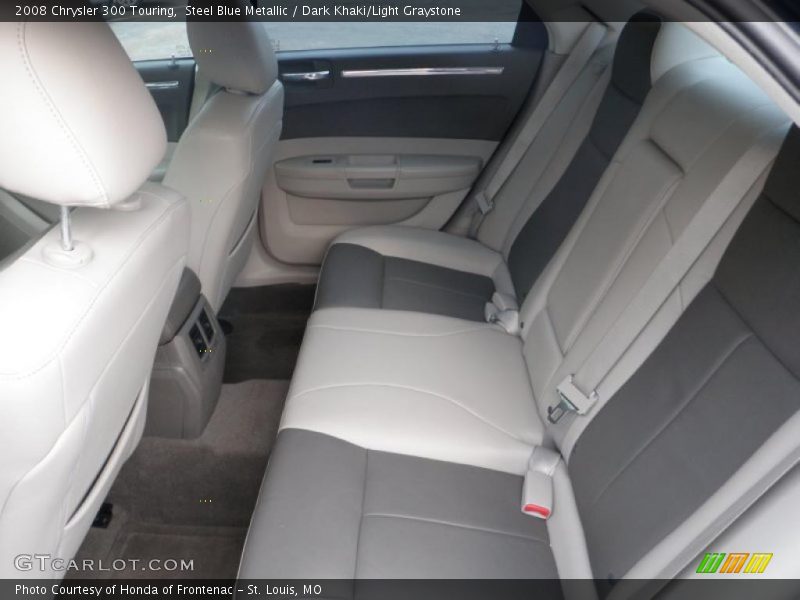 Steel Blue Metallic / Dark Khaki/Light Graystone 2008 Chrysler 300 Touring