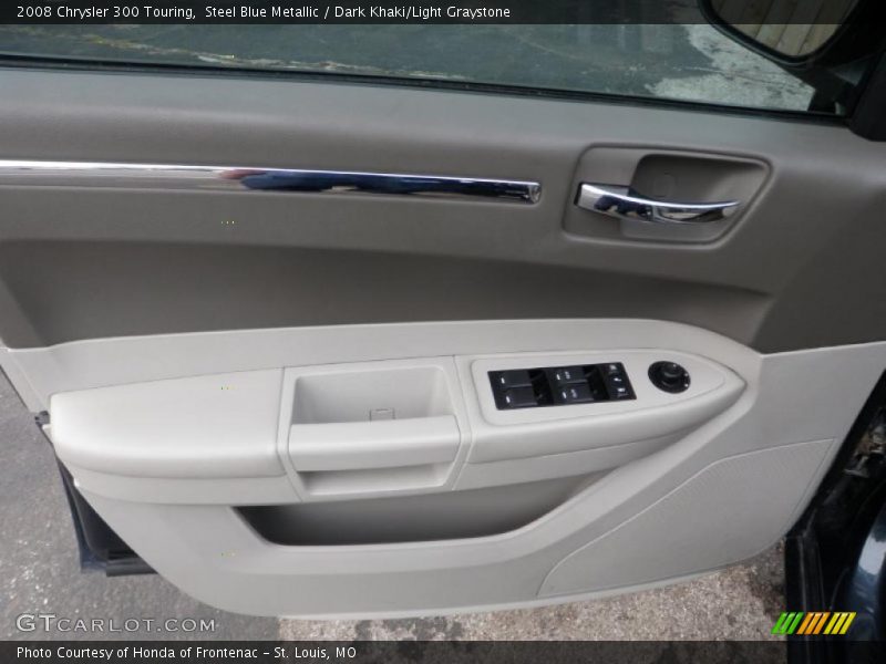 Steel Blue Metallic / Dark Khaki/Light Graystone 2008 Chrysler 300 Touring