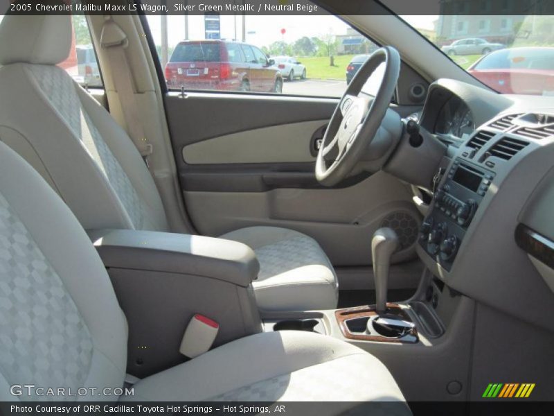 Silver Green Metallic / Neutral Beige 2005 Chevrolet Malibu Maxx LS Wagon