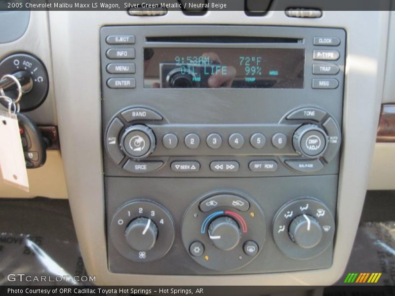 Silver Green Metallic / Neutral Beige 2005 Chevrolet Malibu Maxx LS Wagon