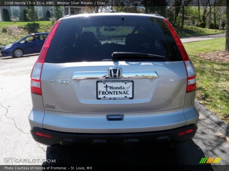 Whistler Silver Metallic / Gray 2008 Honda CR-V EX-L 4WD