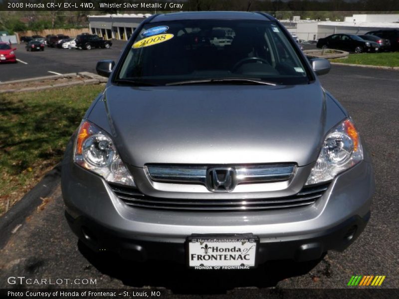 Whistler Silver Metallic / Gray 2008 Honda CR-V EX-L 4WD