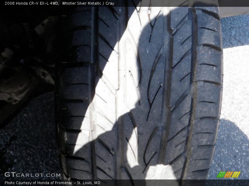 Whistler Silver Metallic / Gray 2008 Honda CR-V EX-L 4WD
