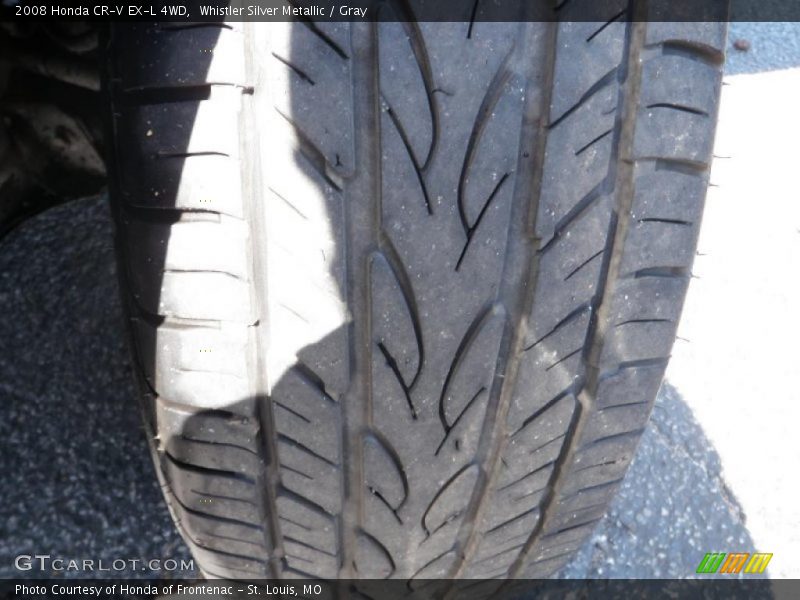 Whistler Silver Metallic / Gray 2008 Honda CR-V EX-L 4WD