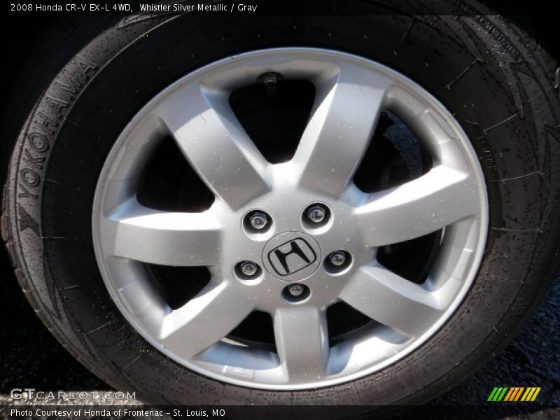 Whistler Silver Metallic / Gray 2008 Honda CR-V EX-L 4WD