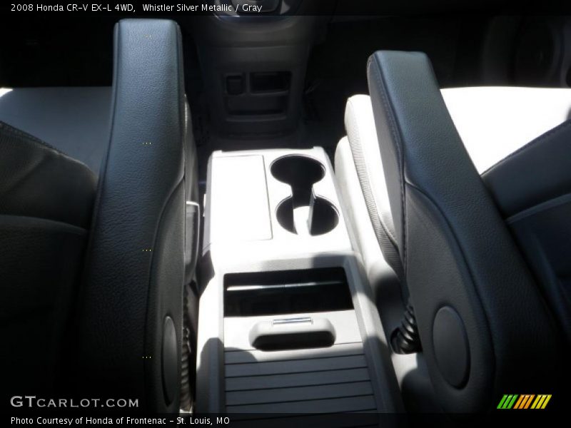 Whistler Silver Metallic / Gray 2008 Honda CR-V EX-L 4WD