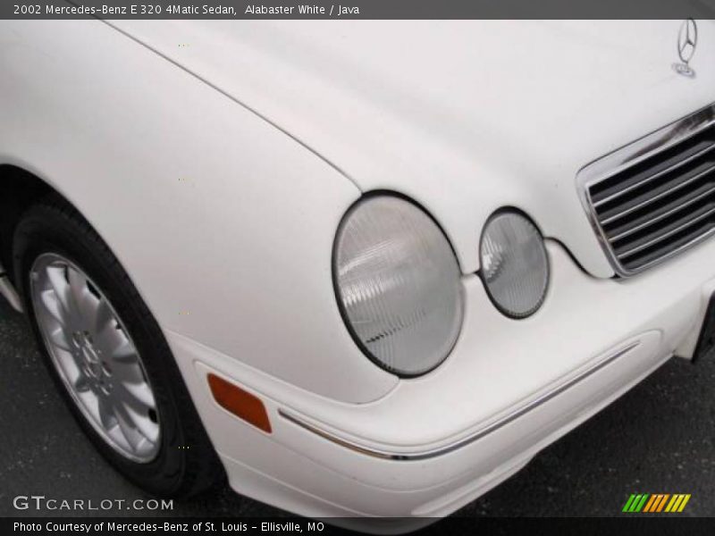 Alabaster White / Java 2002 Mercedes-Benz E 320 4Matic Sedan