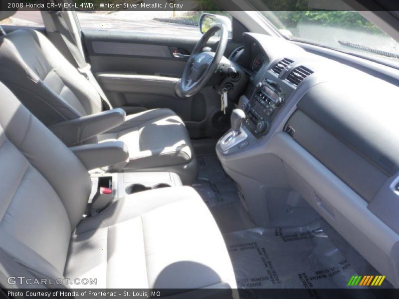 Whistler Silver Metallic / Gray 2008 Honda CR-V EX-L 4WD