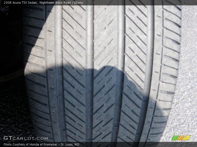 Nighthawk Black Pearl / Ebony 2008 Acura TSX Sedan