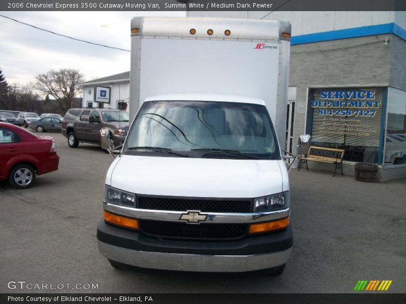 Summit White / Medium Dark Pewter 2006 Chevrolet Express 3500 Cutaway Moving Van