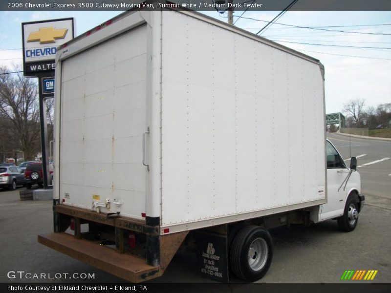 Summit White / Medium Dark Pewter 2006 Chevrolet Express 3500 Cutaway Moving Van