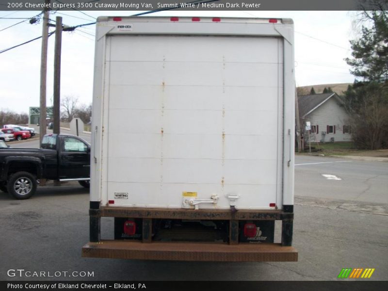 Summit White / Medium Dark Pewter 2006 Chevrolet Express 3500 Cutaway Moving Van