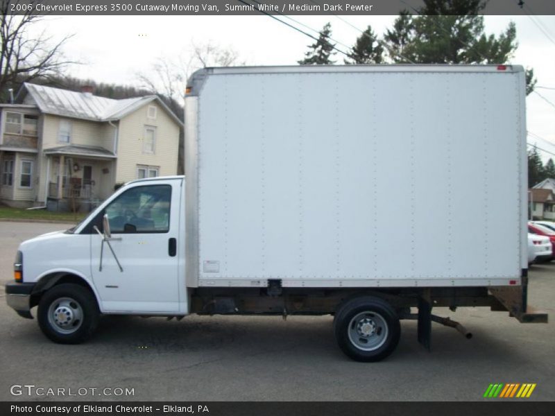 Summit White / Medium Dark Pewter 2006 Chevrolet Express 3500 Cutaway Moving Van