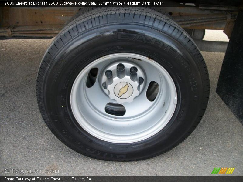 Summit White / Medium Dark Pewter 2006 Chevrolet Express 3500 Cutaway Moving Van