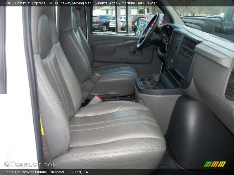Summit White / Medium Dark Pewter 2006 Chevrolet Express 3500 Cutaway Moving Van