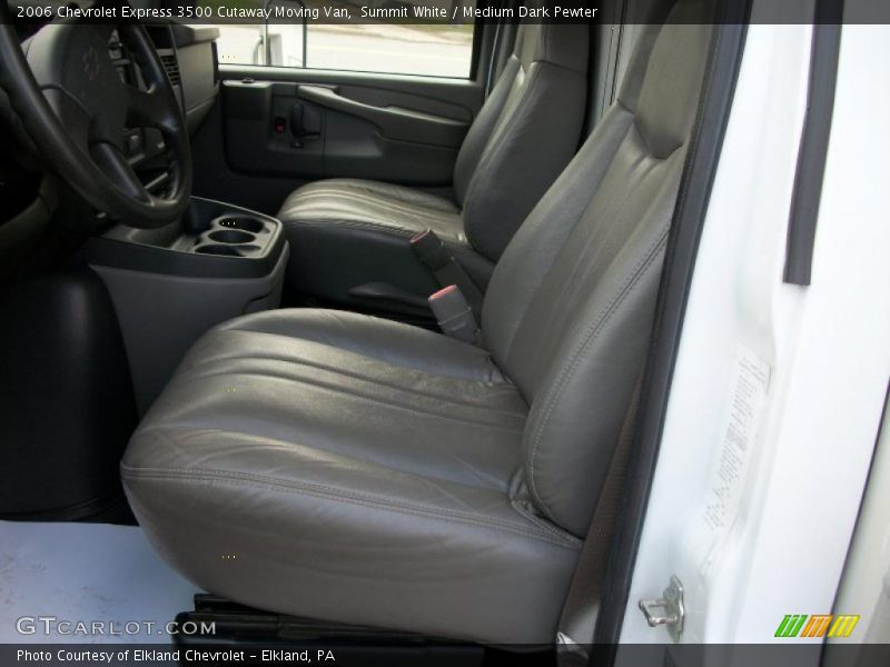 Summit White / Medium Dark Pewter 2006 Chevrolet Express 3500 Cutaway Moving Van
