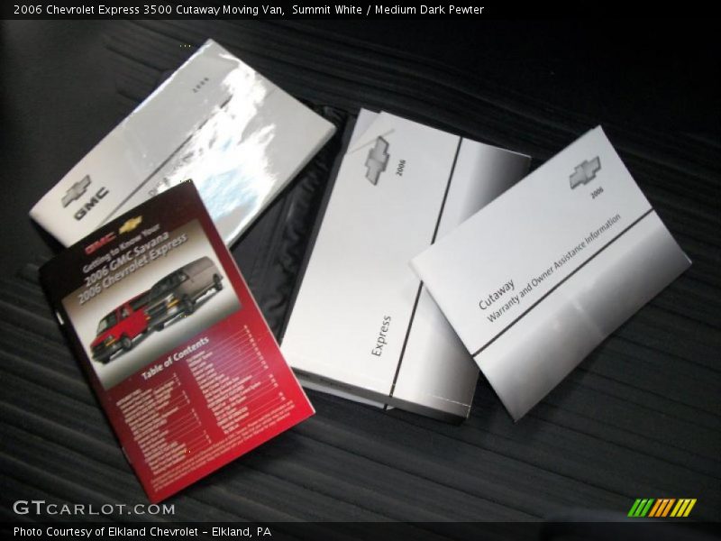 Summit White / Medium Dark Pewter 2006 Chevrolet Express 3500 Cutaway Moving Van