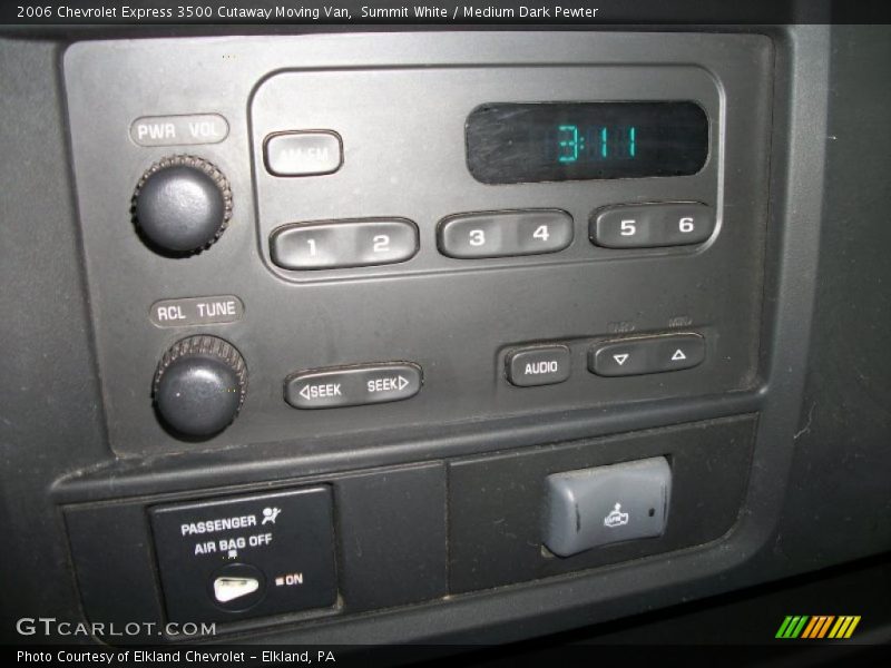 Summit White / Medium Dark Pewter 2006 Chevrolet Express 3500 Cutaway Moving Van