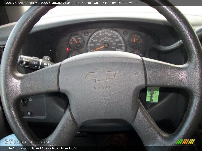 Summit White / Medium Dark Pewter 2006 Chevrolet Express 3500 Cutaway Moving Van
