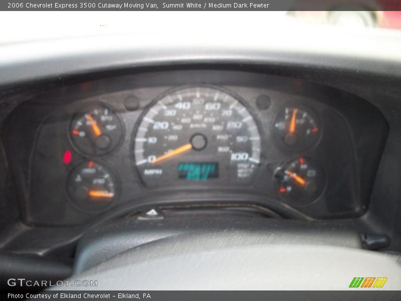 Summit White / Medium Dark Pewter 2006 Chevrolet Express 3500 Cutaway Moving Van
