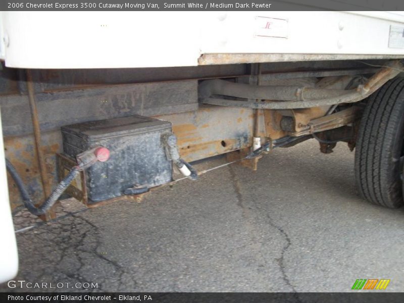 Summit White / Medium Dark Pewter 2006 Chevrolet Express 3500 Cutaway Moving Van