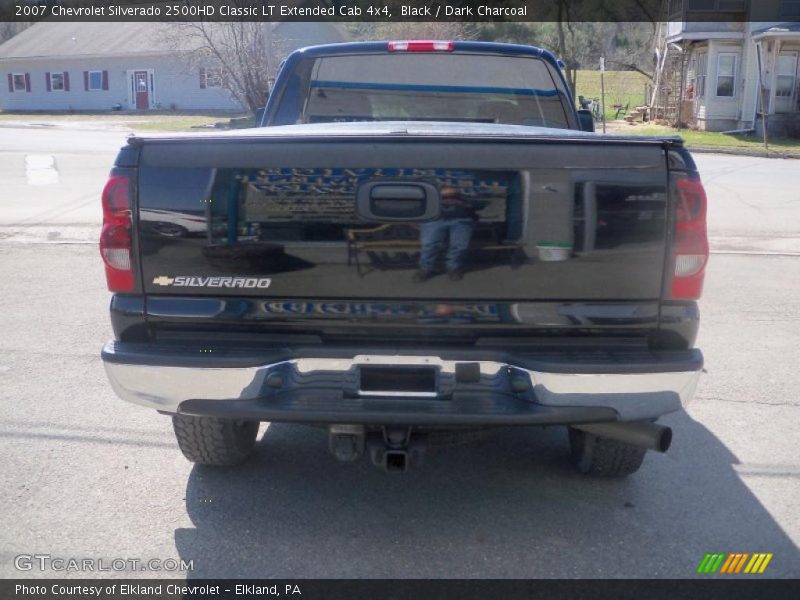 Black / Dark Charcoal 2007 Chevrolet Silverado 2500HD Classic LT Extended Cab 4x4