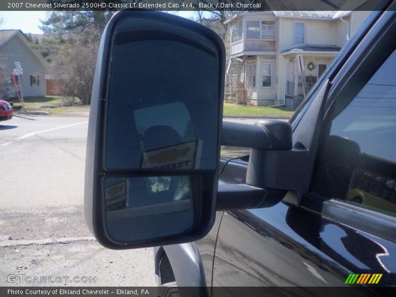 Black / Dark Charcoal 2007 Chevrolet Silverado 2500HD Classic LT Extended Cab 4x4