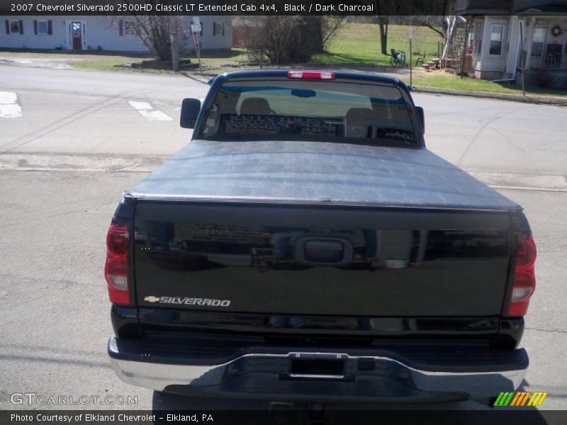 Black / Dark Charcoal 2007 Chevrolet Silverado 2500HD Classic LT Extended Cab 4x4