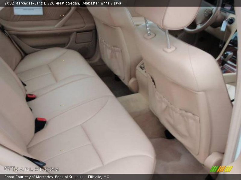 Alabaster White / Java 2002 Mercedes-Benz E 320 4Matic Sedan
