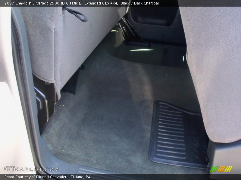 Black / Dark Charcoal 2007 Chevrolet Silverado 2500HD Classic LT Extended Cab 4x4