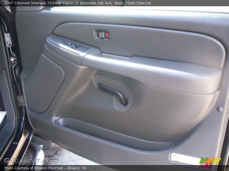 Black / Dark Charcoal 2007 Chevrolet Silverado 2500HD Classic LT Extended Cab 4x4