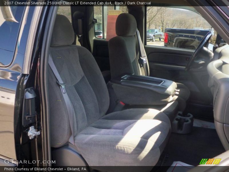 Black / Dark Charcoal 2007 Chevrolet Silverado 2500HD Classic LT Extended Cab 4x4