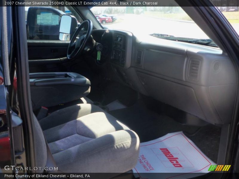 Black / Dark Charcoal 2007 Chevrolet Silverado 2500HD Classic LT Extended Cab 4x4