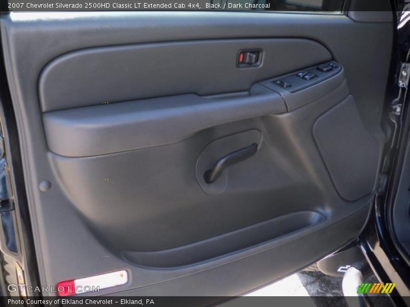 Black / Dark Charcoal 2007 Chevrolet Silverado 2500HD Classic LT Extended Cab 4x4