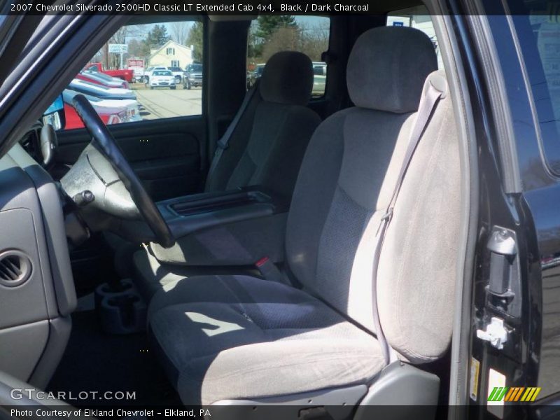 Black / Dark Charcoal 2007 Chevrolet Silverado 2500HD Classic LT Extended Cab 4x4