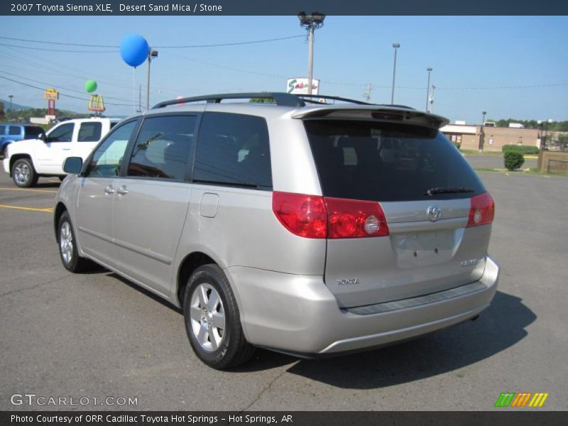 Desert Sand Mica / Stone 2007 Toyota Sienna XLE