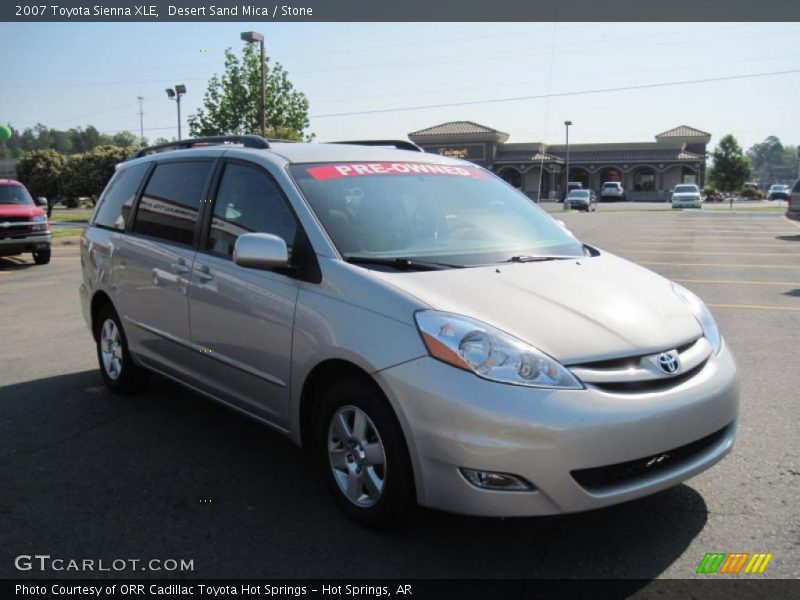 Desert Sand Mica / Stone 2007 Toyota Sienna XLE