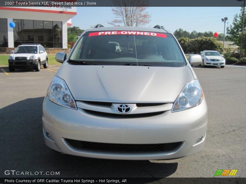 Desert Sand Mica / Stone 2007 Toyota Sienna XLE