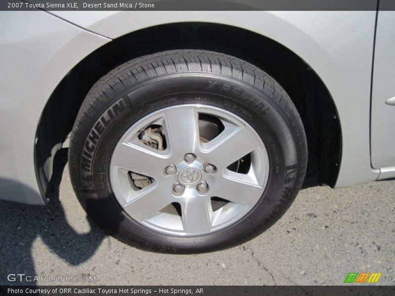 Desert Sand Mica / Stone 2007 Toyota Sienna XLE