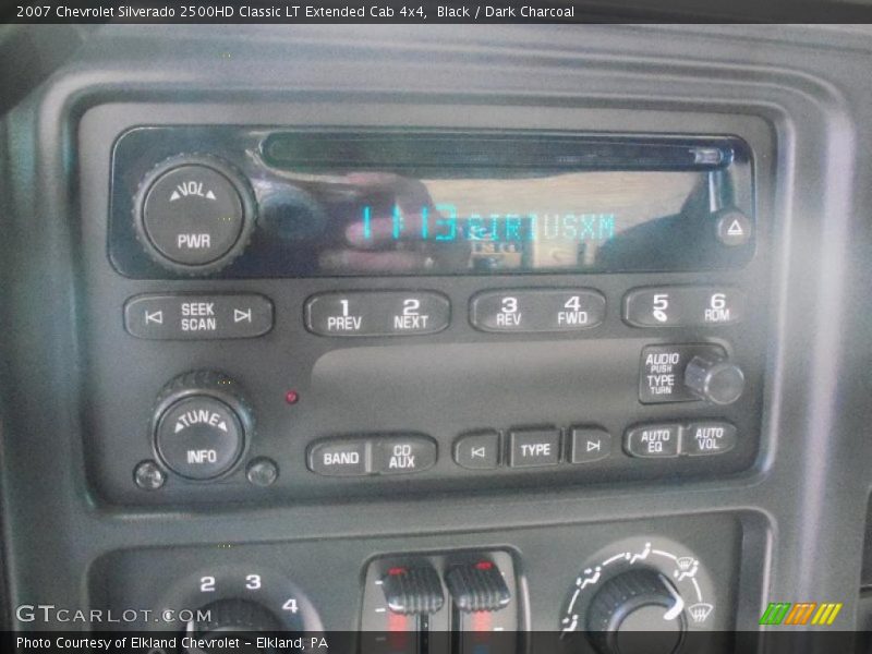 Controls of 2007 Silverado 2500HD Classic LT Extended Cab 4x4