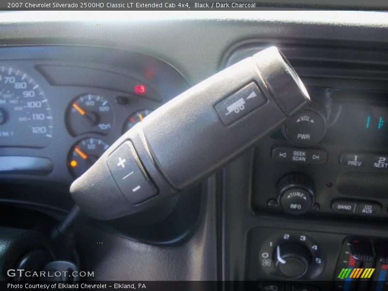 Black / Dark Charcoal 2007 Chevrolet Silverado 2500HD Classic LT Extended Cab 4x4