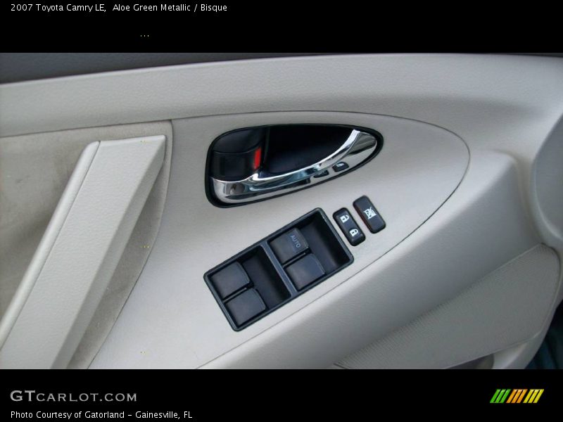 Aloe Green Metallic / Bisque 2007 Toyota Camry LE