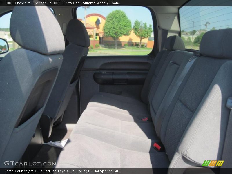 Summit White / Ebony 2008 Chevrolet Silverado 1500 LT Crew Cab