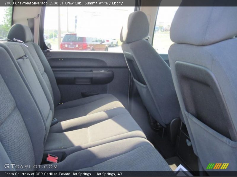 Summit White / Ebony 2008 Chevrolet Silverado 1500 LT Crew Cab